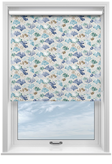 Palm Beach, Cool Water - Roller Blind